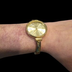 Chicos Gold Color Women's Watch Bracelet Stainless Steel